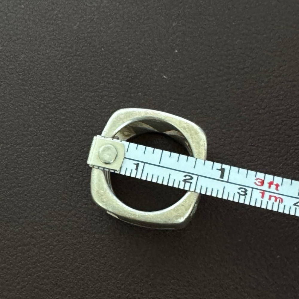 Tiffany & Co. 1970 by Donald Claflin Rare Era Love Ting in Solid Sterling Silver - Picture 6 of 6